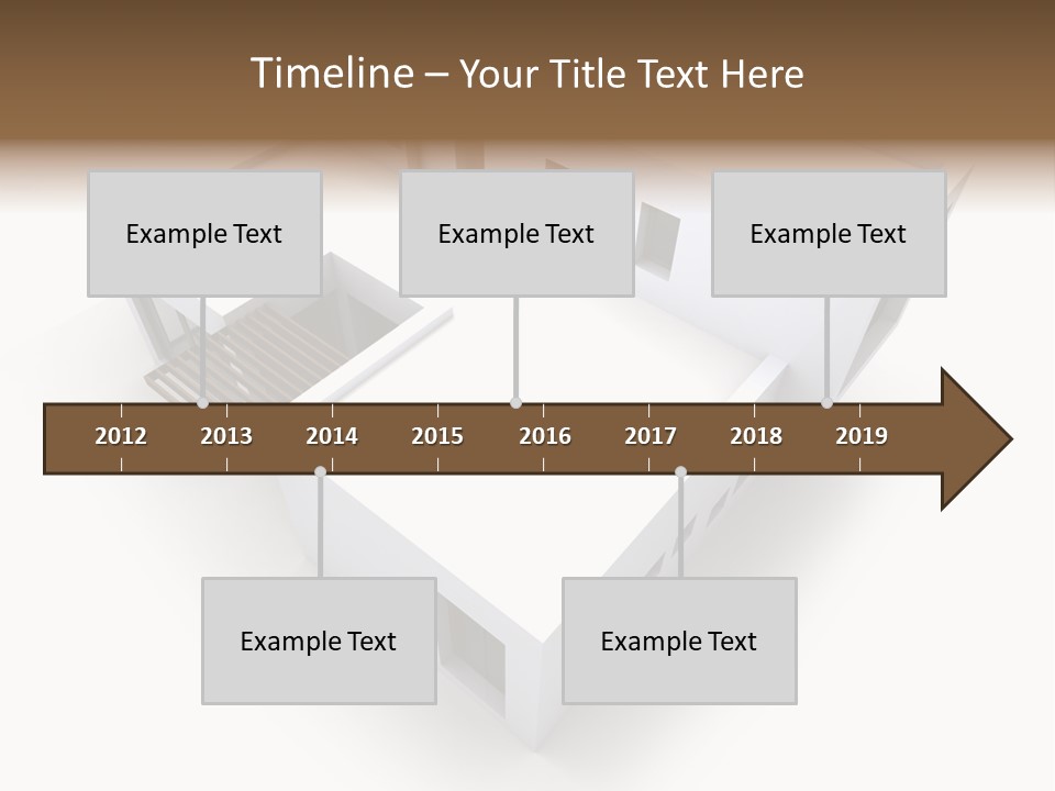 Window Chalet Plan PowerPoint Template