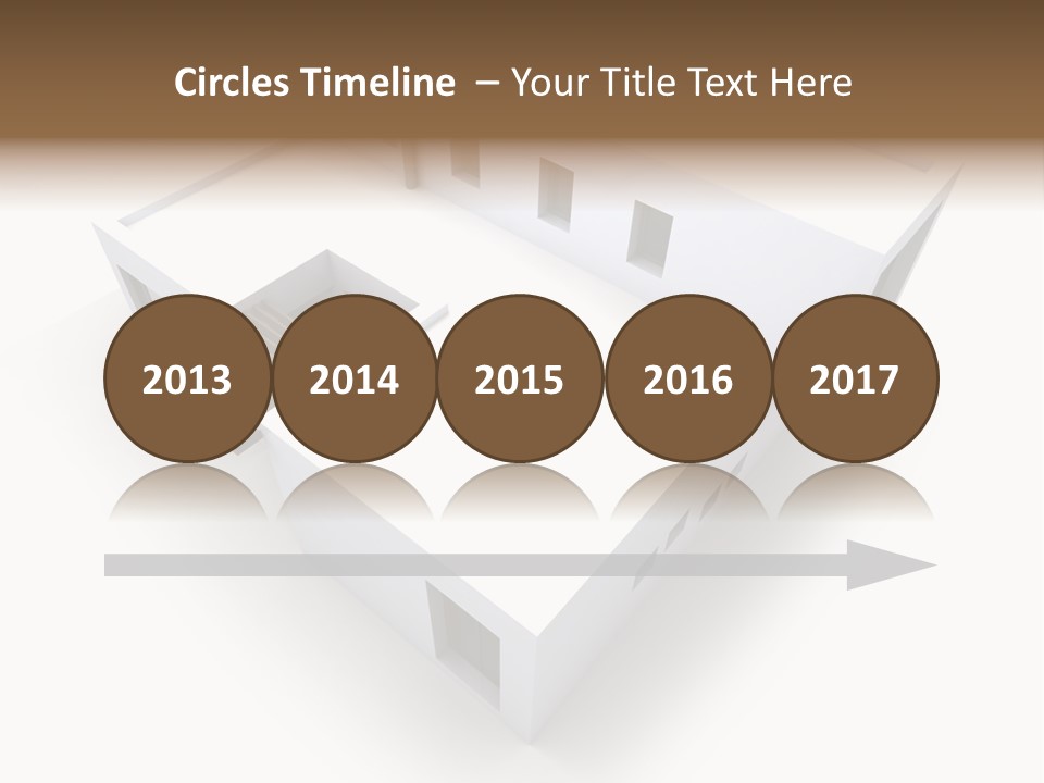 Window Chalet Plan PowerPoint Template