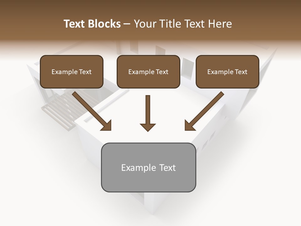 Window Chalet Plan PowerPoint Template