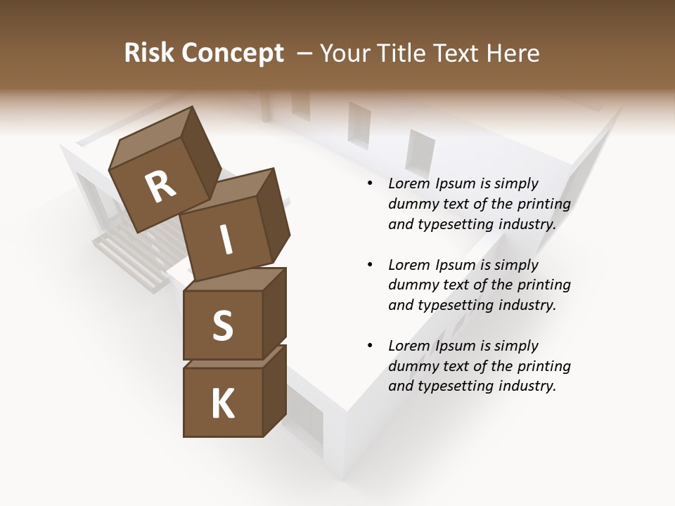 Window Chalet Plan PowerPoint Template