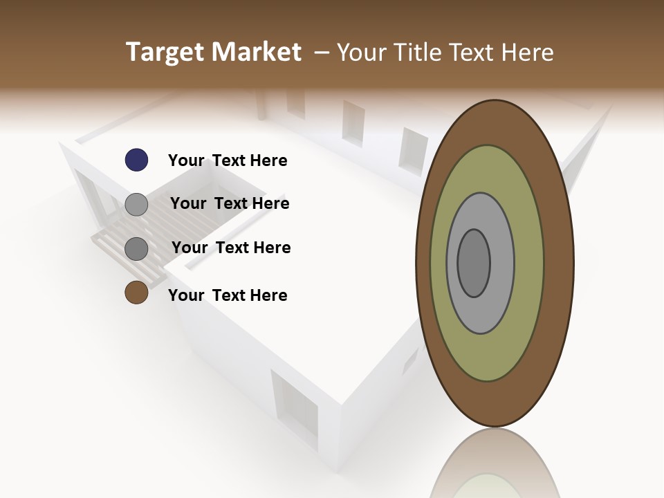 Window Chalet Plan PowerPoint Template