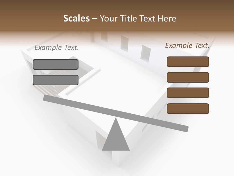Window Chalet Plan PowerPoint Template