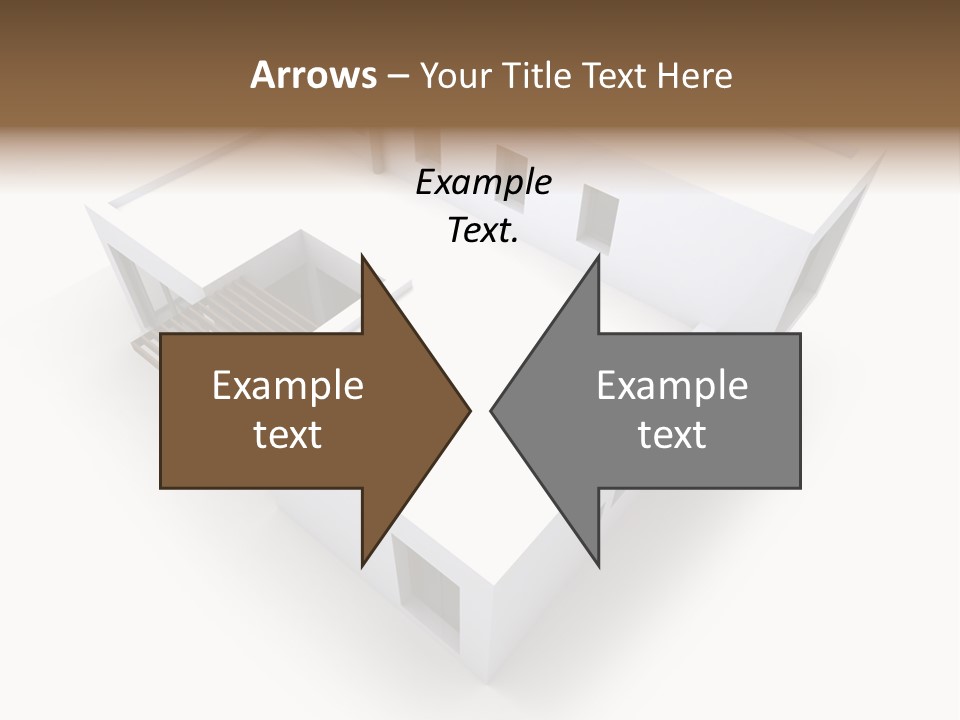 Window Chalet Plan PowerPoint Template
