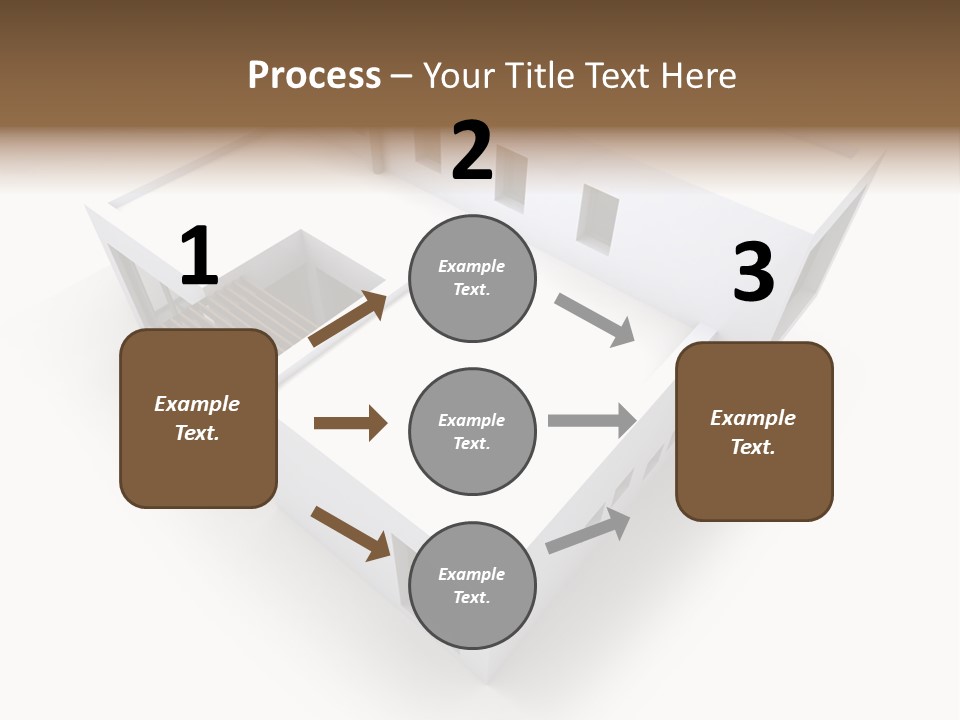 Window Chalet Plan PowerPoint Template