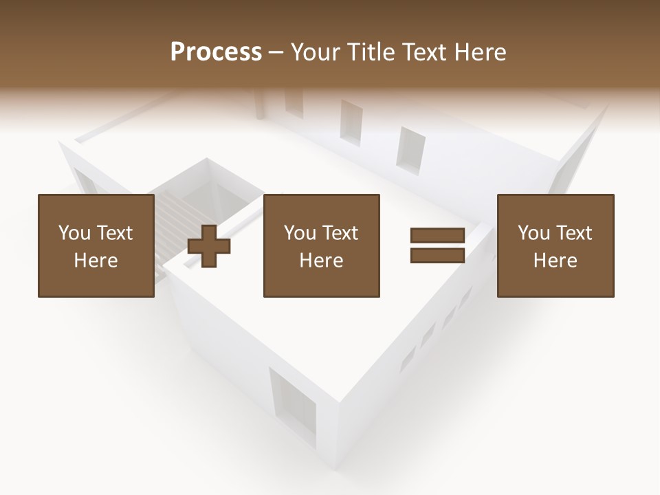 Window Chalet Plan PowerPoint Template