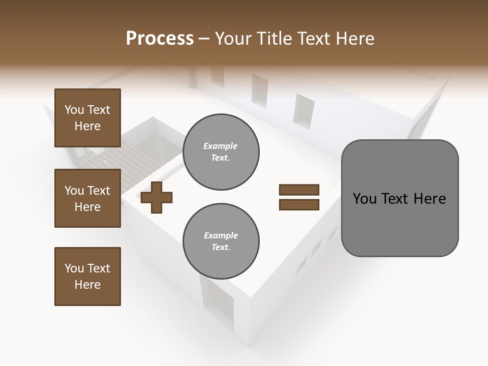 Window Chalet Plan PowerPoint Template
