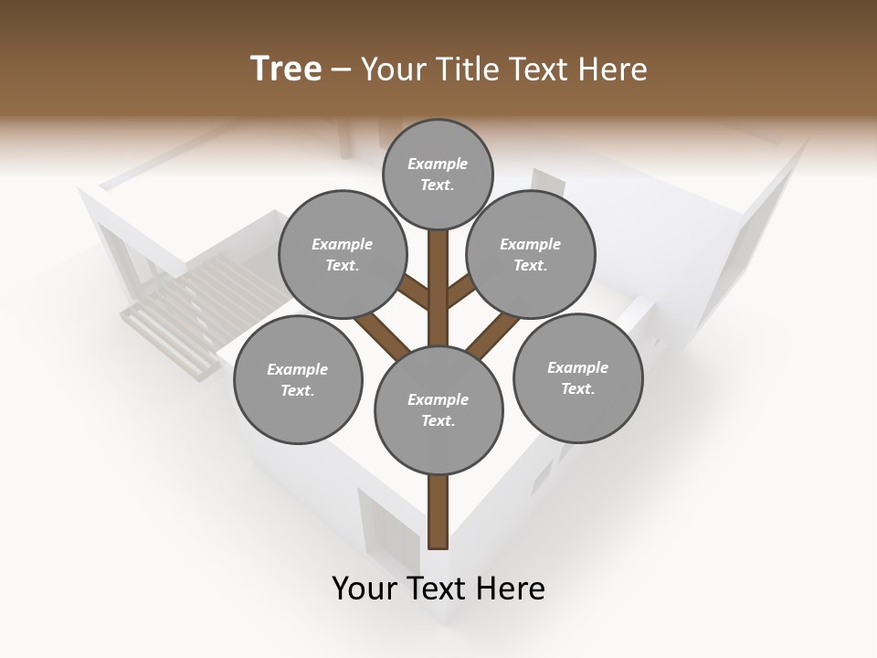 Window Chalet Plan PowerPoint Template