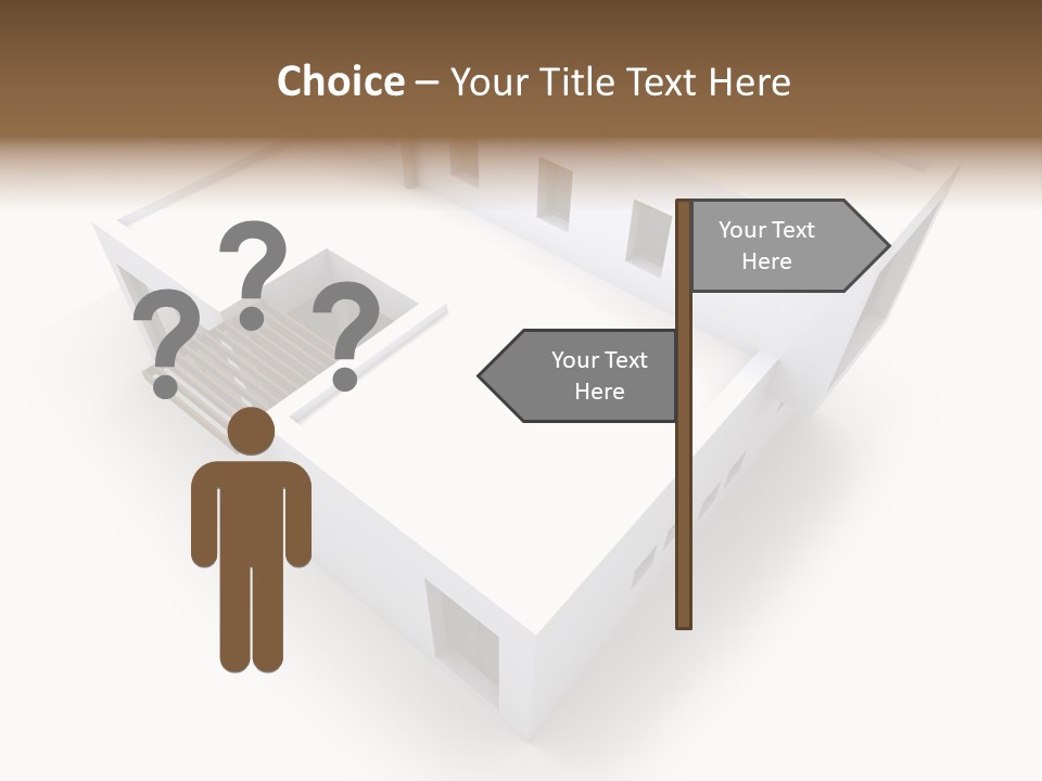 Window Chalet Plan PowerPoint Template