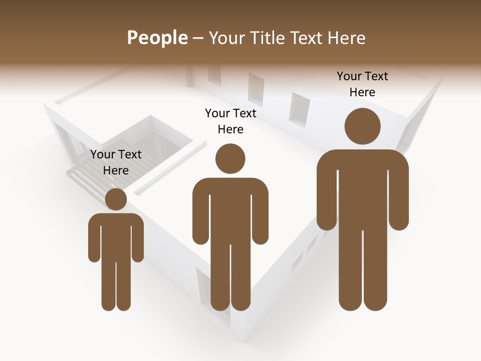 Window Chalet Plan PowerPoint Template
