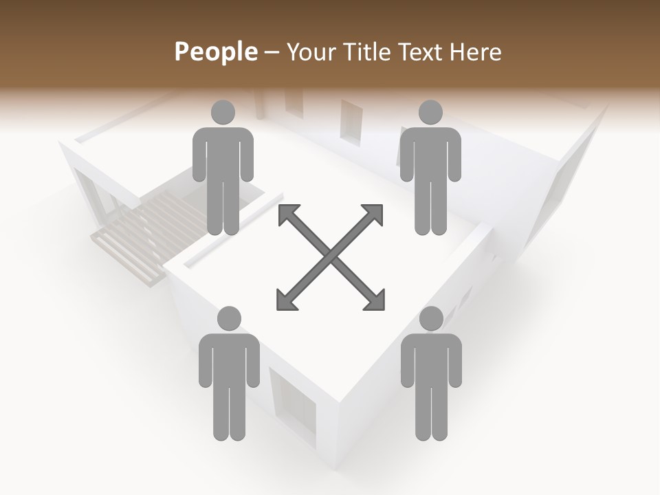 Window Chalet Plan PowerPoint Template