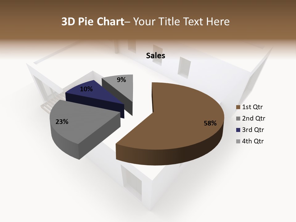 Window Chalet Plan PowerPoint Template