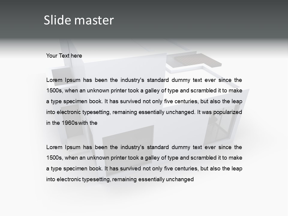 Future Property Window PowerPoint Template