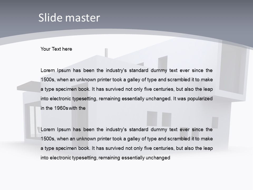 Construction Future Building PowerPoint Template