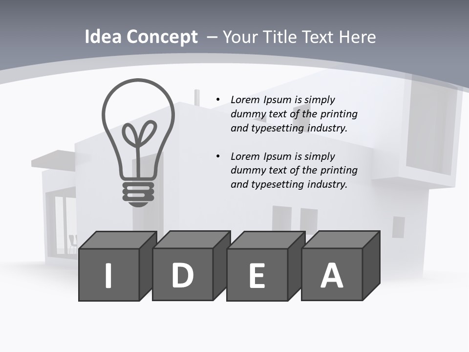Construction Future Building PowerPoint Template