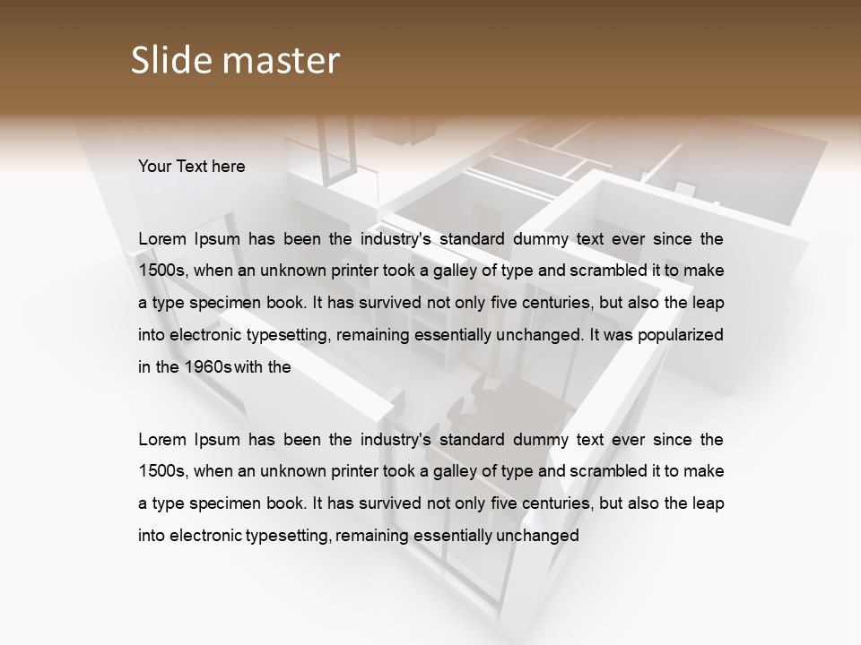 Trade Map Draw PowerPoint Template