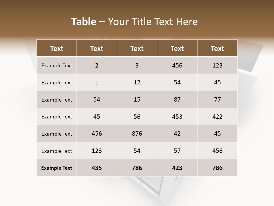 Trade Map Draw PowerPoint Template
