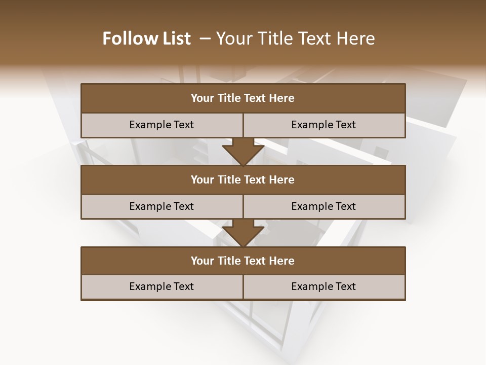 Trade Map Draw PowerPoint Template