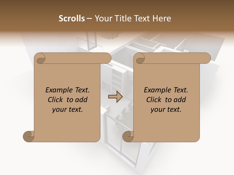 Trade Map Draw PowerPoint Template