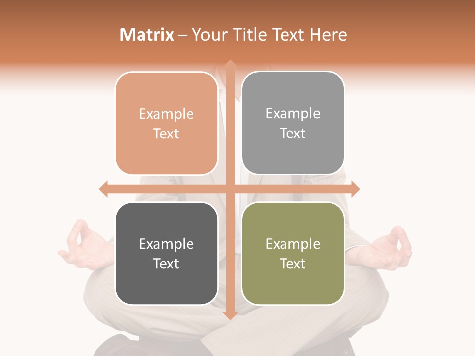 Yoga Natural Smile PowerPoint Template