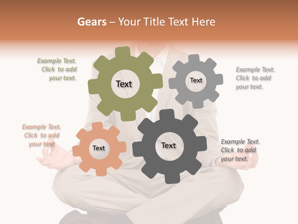 Yoga Natural Smile PowerPoint Template