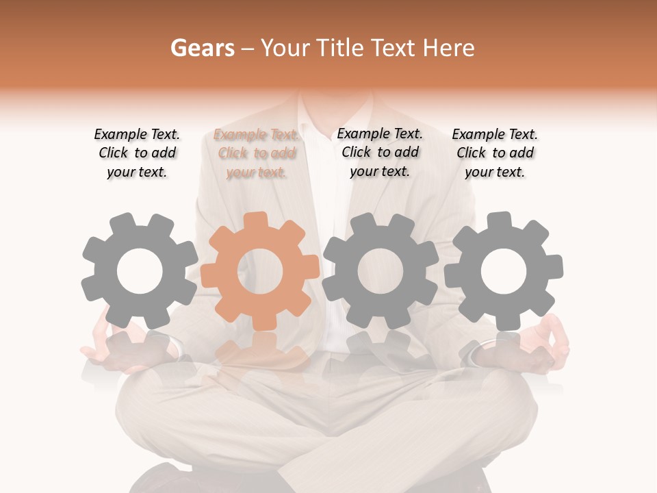 Yoga Natural Smile PowerPoint Template