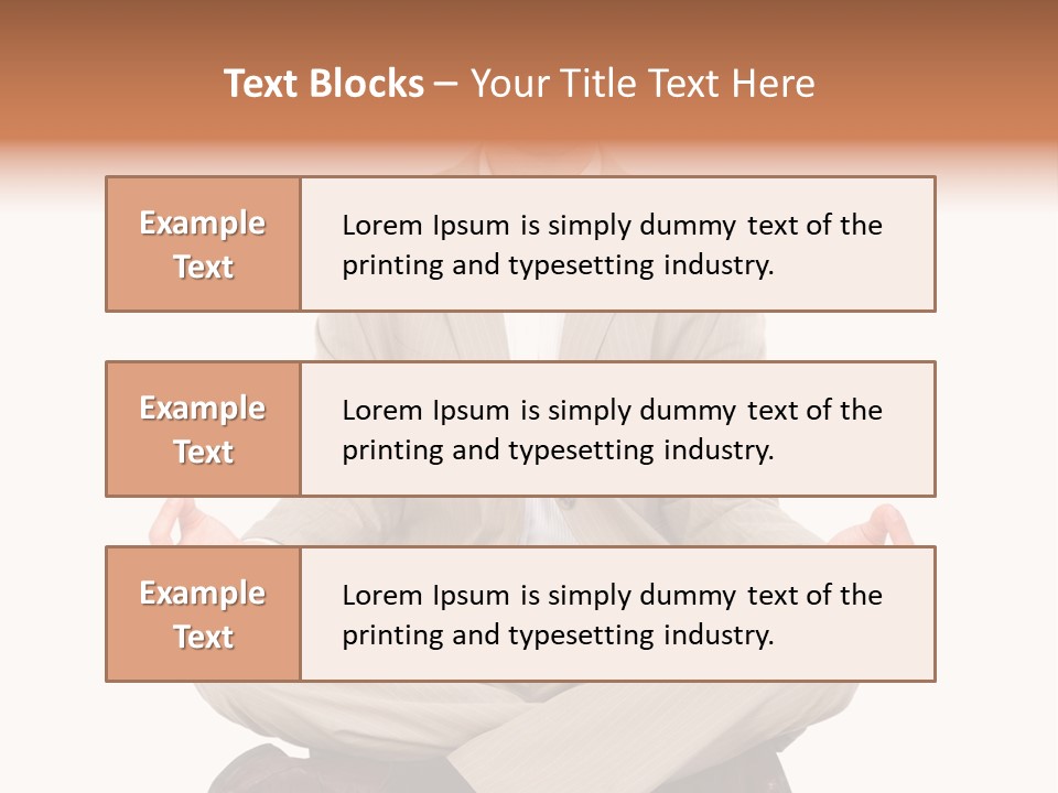 Yoga Natural Smile PowerPoint Template