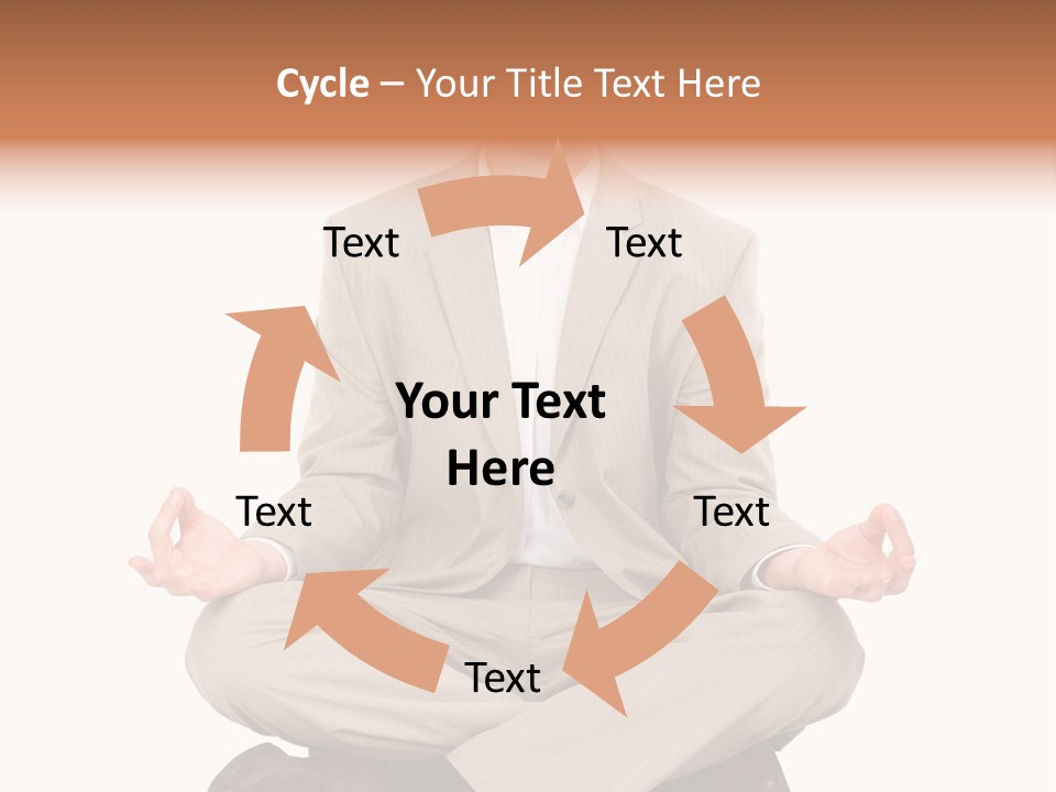 Yoga Natural Smile PowerPoint Template