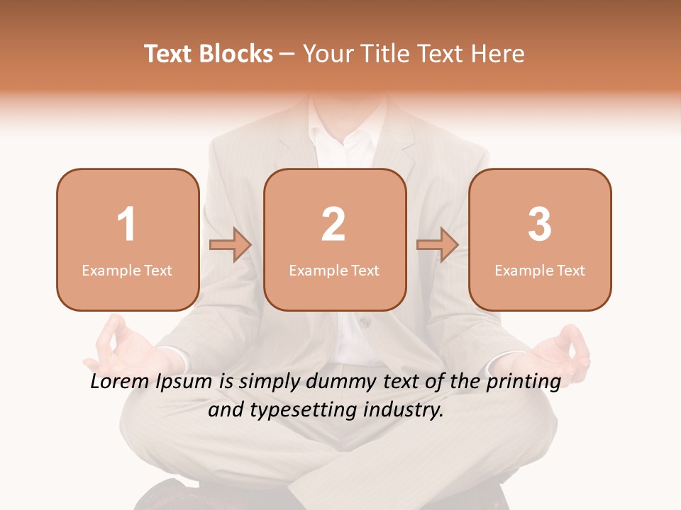 Yoga Natural Smile PowerPoint Template