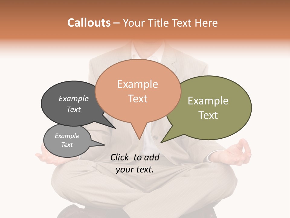 Yoga Natural Smile PowerPoint Template