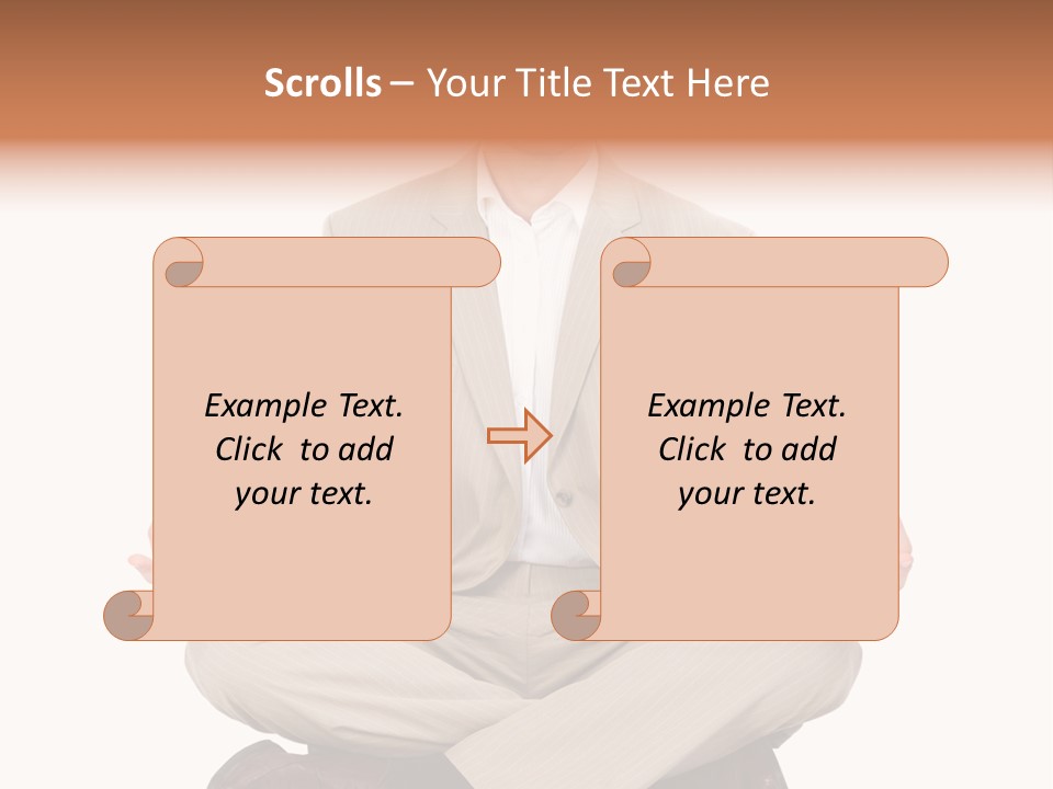 Yoga Natural Smile PowerPoint Template