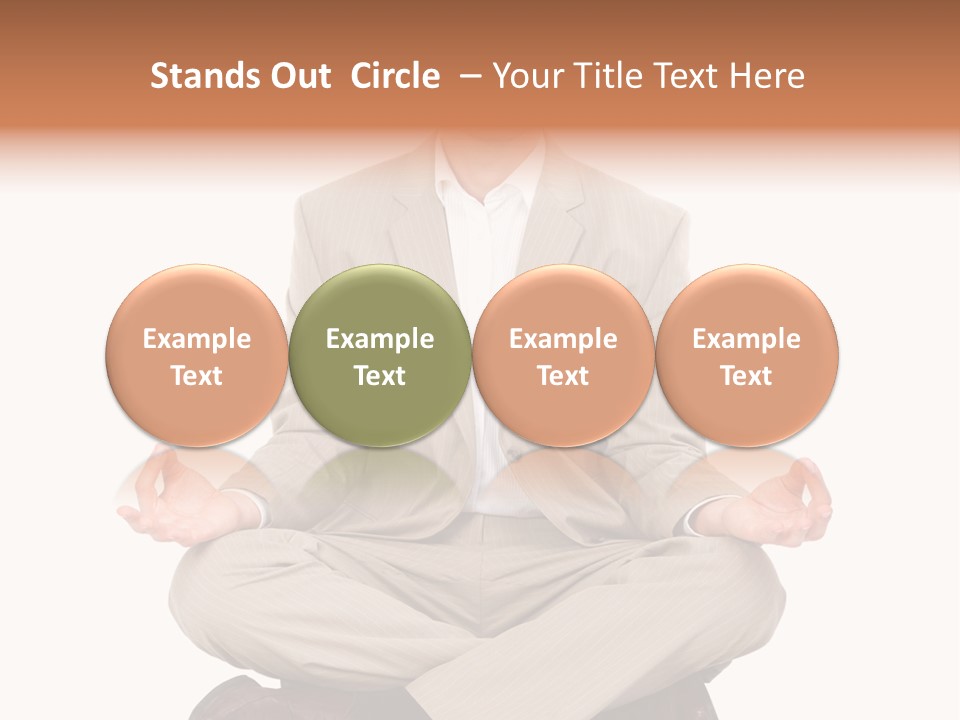 Yoga Natural Smile PowerPoint Template