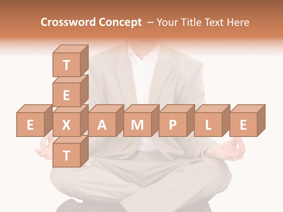 Yoga Natural Smile PowerPoint Template