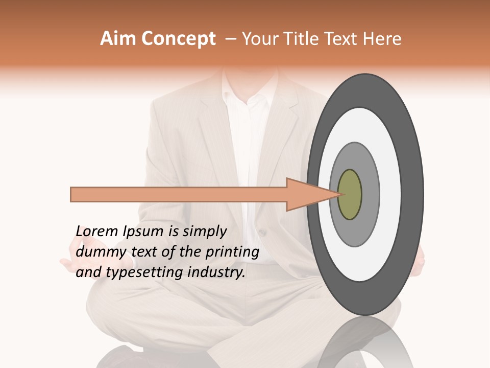 Yoga Natural Smile PowerPoint Template