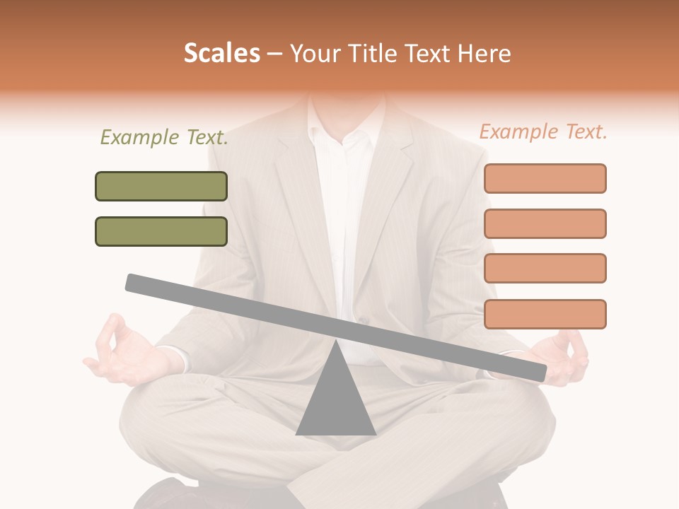 Yoga Natural Smile PowerPoint Template