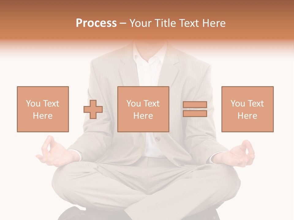Yoga Natural Smile PowerPoint Template