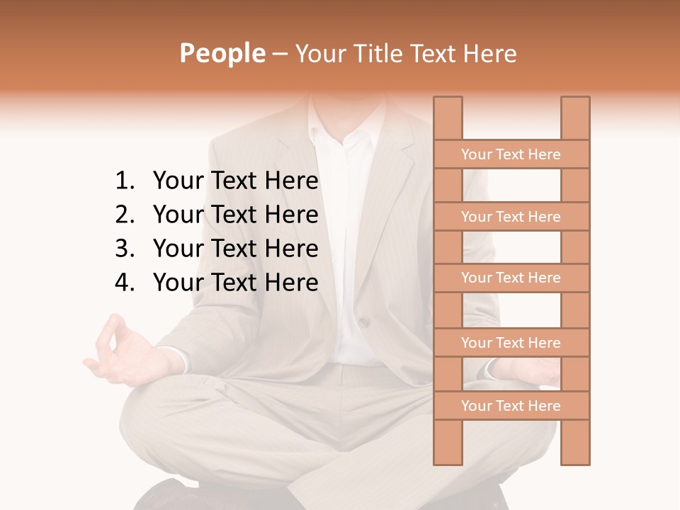 Yoga Natural Smile PowerPoint Template