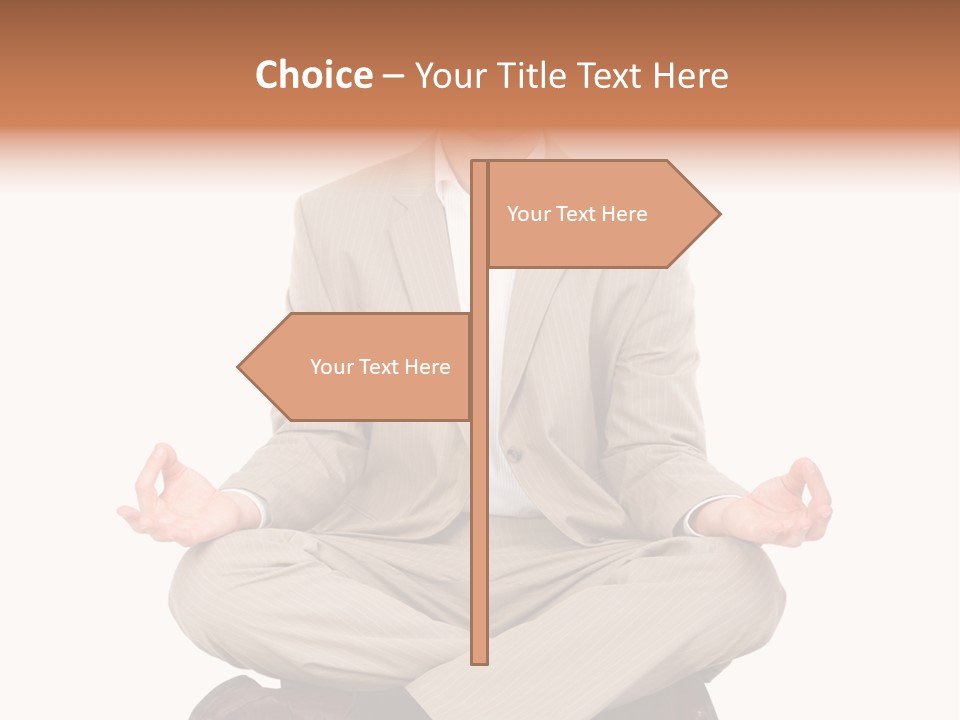 Yoga Natural Smile PowerPoint Template