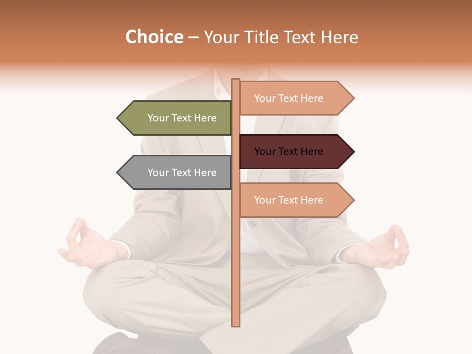 Yoga Natural Smile PowerPoint Template