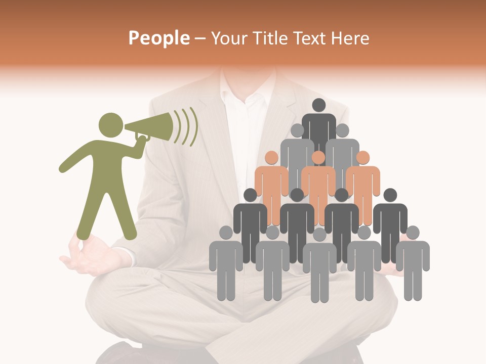 Yoga Natural Smile PowerPoint Template