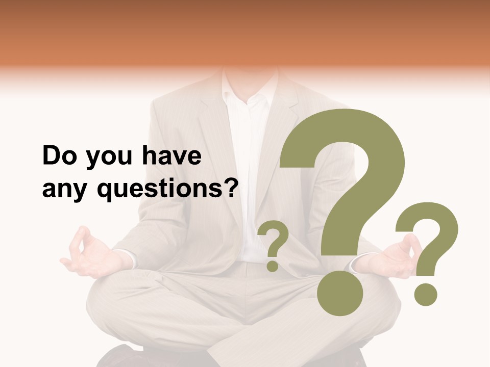 Yoga Natural Smile PowerPoint Template