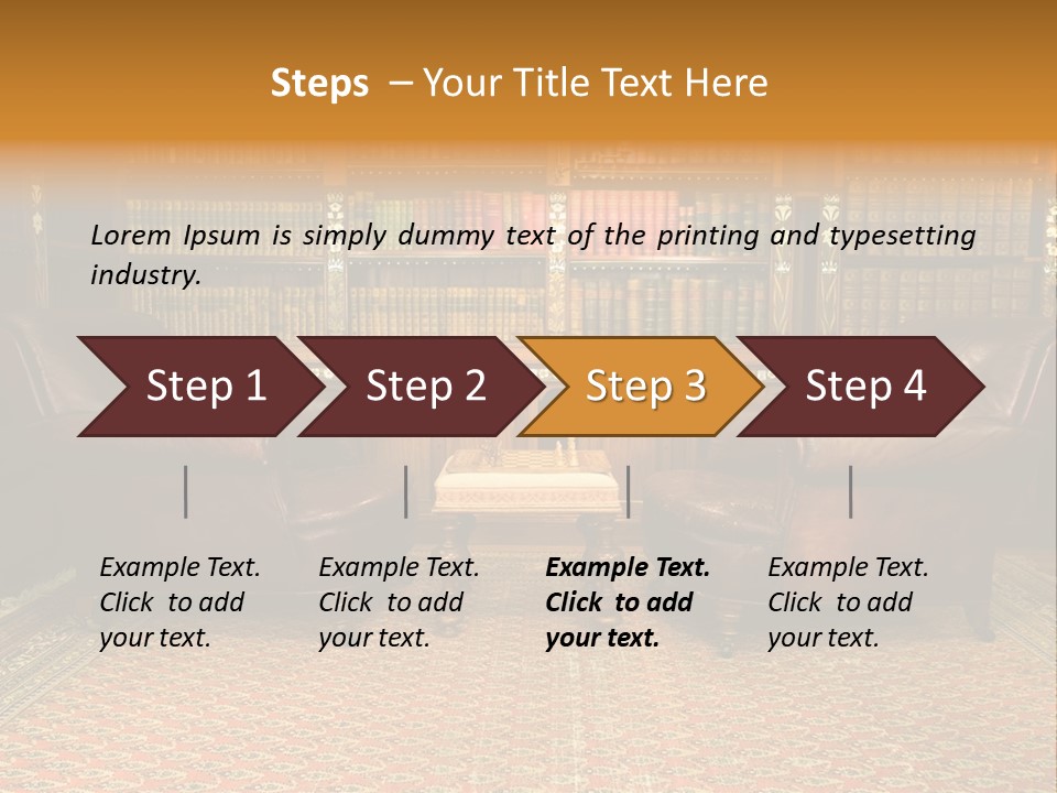 Room Sport Learning PowerPoint Template