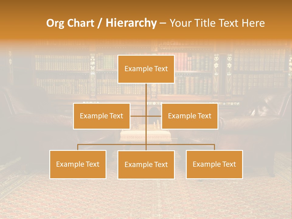 Indoor Shelf Leather PowerPoint Template