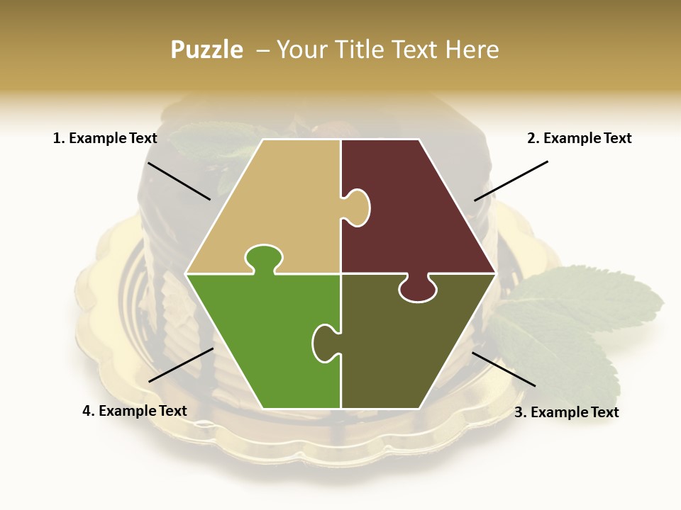 Elegance Celebration Gourmet PowerPoint Template