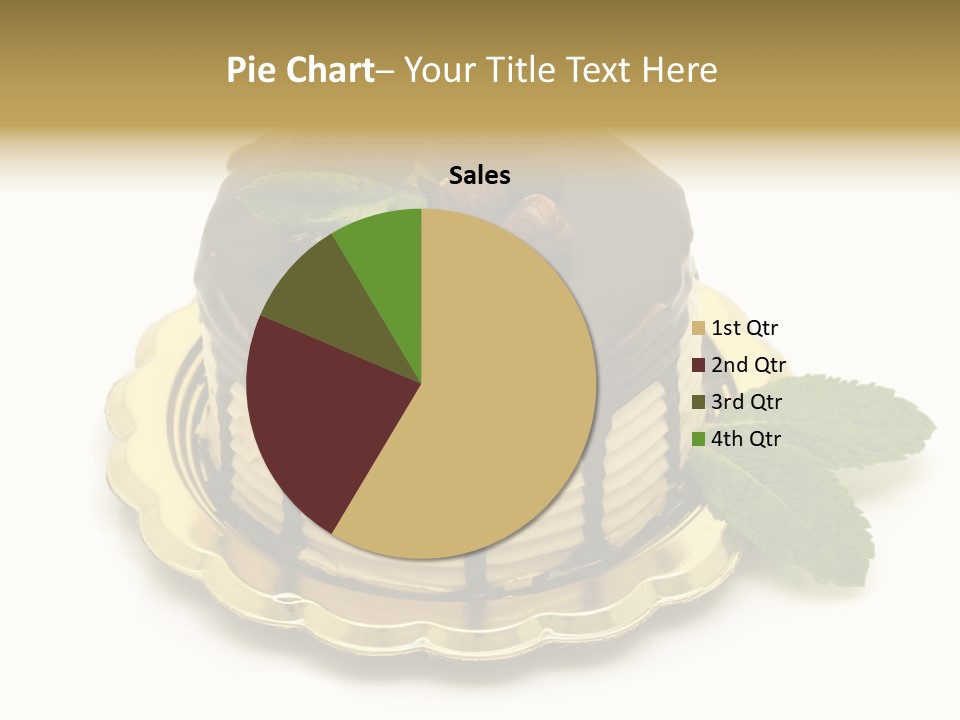 Elegance Celebration Gourmet PowerPoint Template