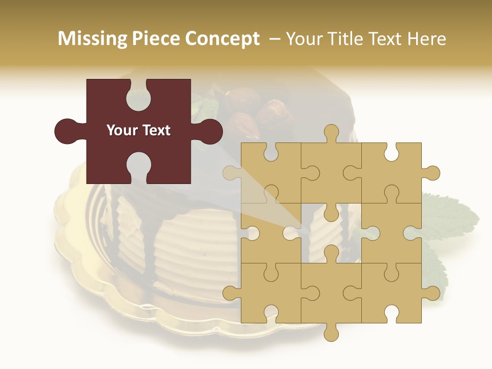 Elegance Celebration Gourmet PowerPoint Template