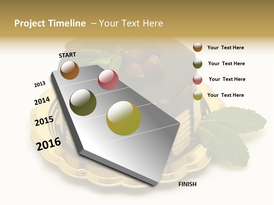Elegance Celebration Gourmet PowerPoint Template