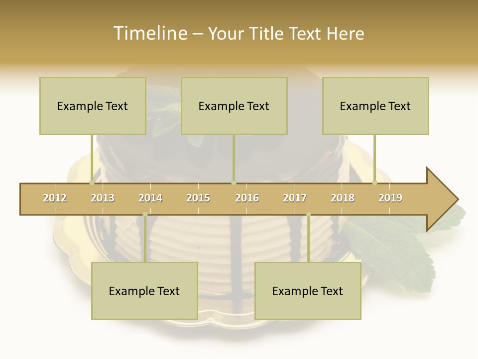 Elegance Celebration Gourmet PowerPoint Template