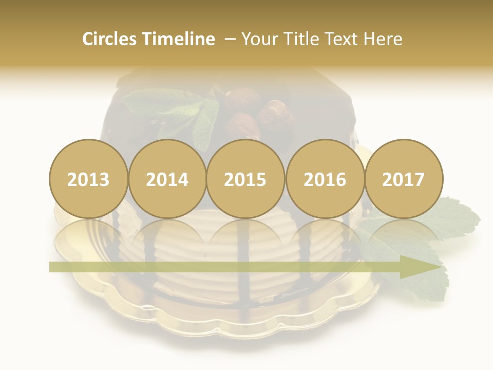 Elegance Celebration Gourmet PowerPoint Template