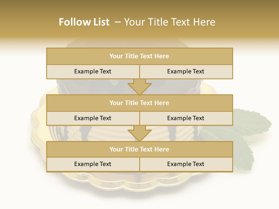 Elegance Celebration Gourmet PowerPoint Template