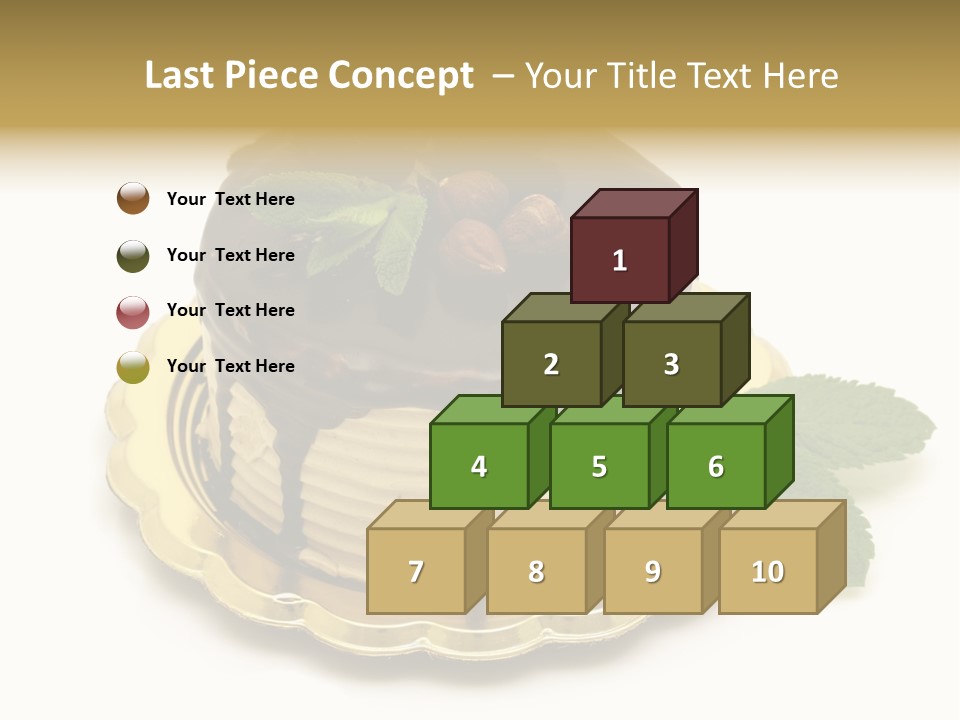 Elegance Celebration Gourmet PowerPoint Template